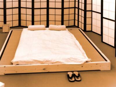 futon letto giapponese