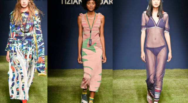 Tiziano Guardini primavera estate 2019: sfilata green e sportswear