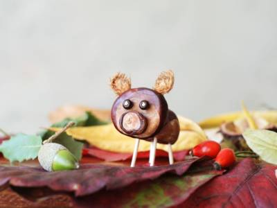 Lavoretti con le castagne