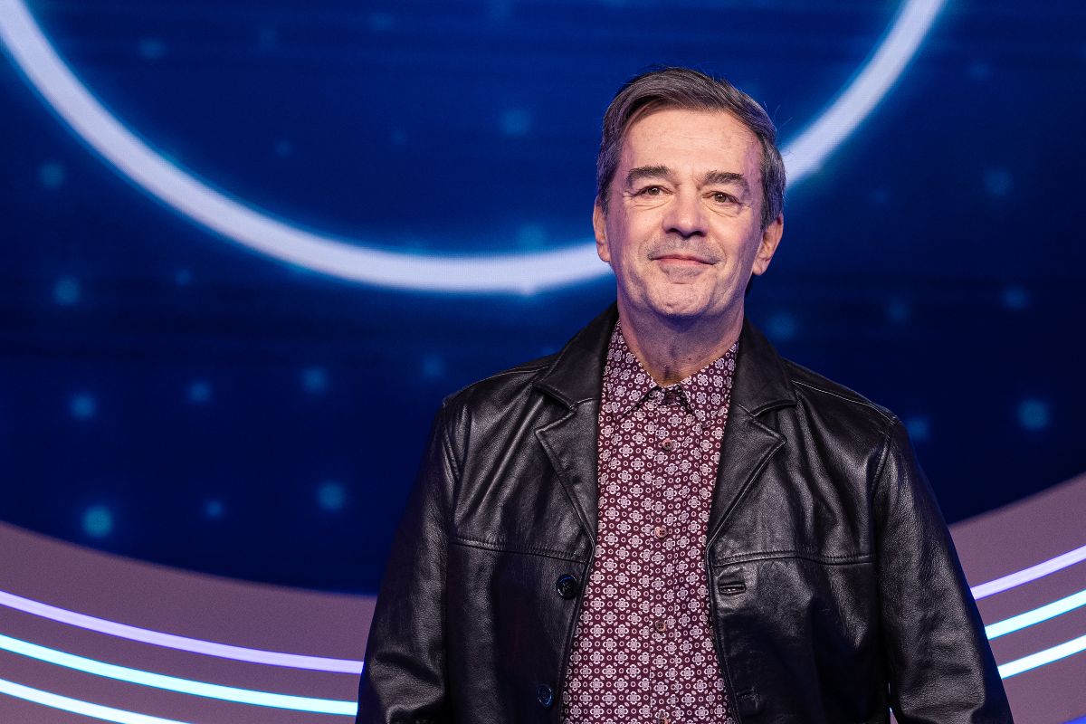 Marcello Cesena al photocall di “Gialappashow”