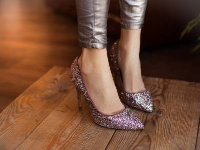 Scarpe di paillettes