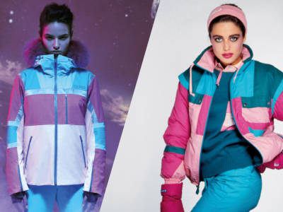 Stile sporty in montagna