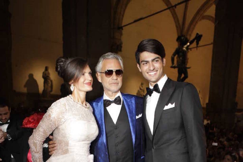 Veronica Berti Andrea Bocelli e Matteo Bocelli