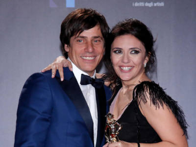Davide Devenuto e Serena Rossi