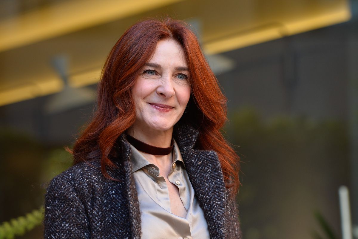 Silvana Fallisi al photocall del film Fuga da Reuma Park