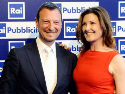 Amadeus e Giovanna Civitillo