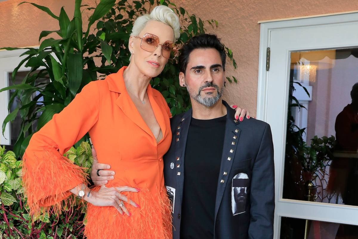 Brigitte Nielsen e Mattia Dessì al tè pomeridiano dei Remus Pre Award