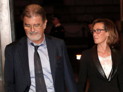 Ilaria Cucchi e Fabio Anselmo