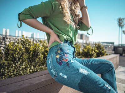 Jeans decorati