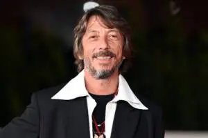 Pierpaolo Piccioli partecipa al red carpet del film "Treasure of his Youth: The Photographs of Paolo Di Paolo" al 16° Rome Film Fest 2021 il 23 ottobre 2021 a Roma, Italia.