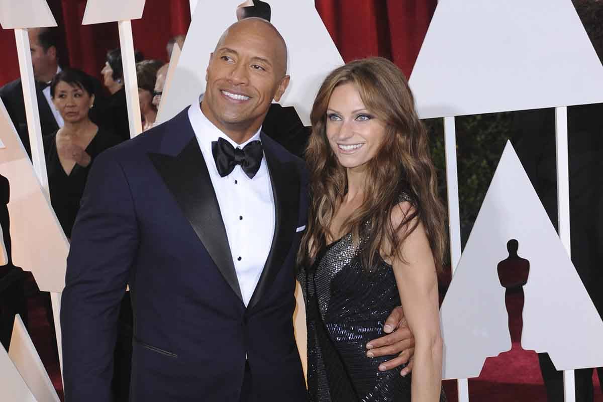 Dwayne Johnson e Lauren Hashian