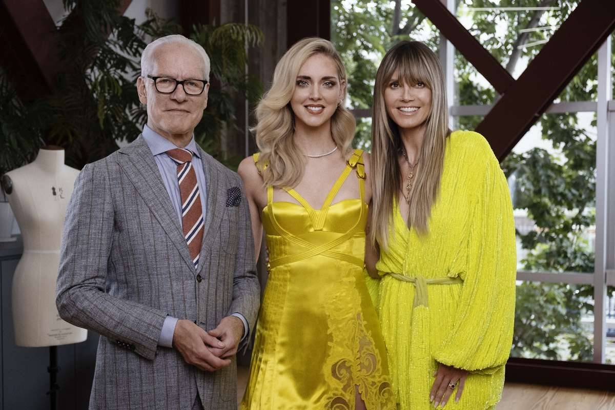 Tim Gunn, Chiara Ferragni e Heidi Klum