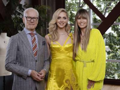 Tim Gunn, Chiara Ferragni e Heidi Klum