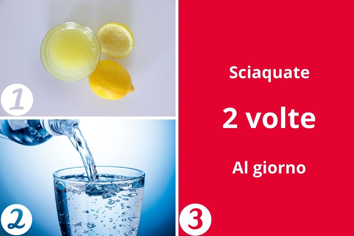 Lingua bianchissima rimedio limone