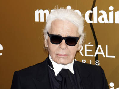 Karl Lagerfeld e L'Oréal paris