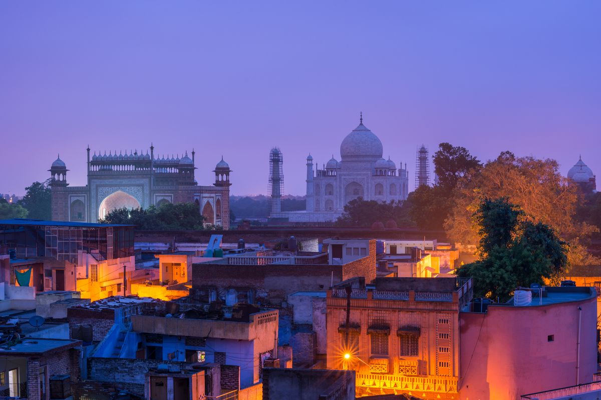 Agra Città in India