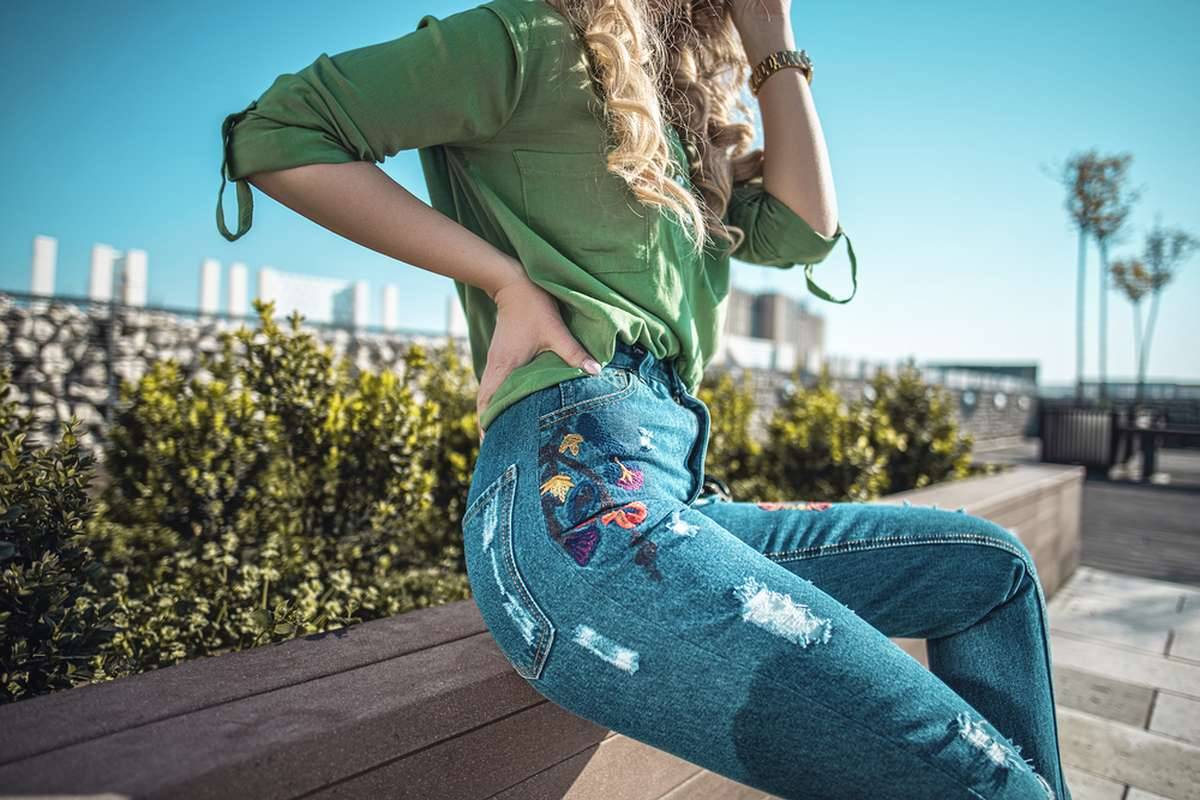 Jeans decorati