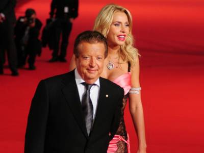 Vittorio Cecchi Gori e Valeria Marini