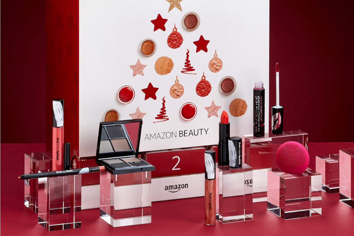 Calendario dell'avvento beauty di Amazon