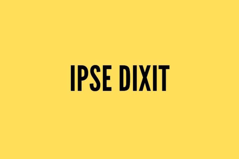 Ipse dixit: il significato dell'espressione latina, usata anche in italiano