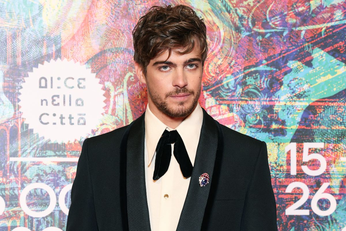 Lorenzo Zurzolo sul red carpet di "Squali" alla 23ª edizione di Alice nella Città, tenutasi all’Auditorium della Conciliazione di Roma