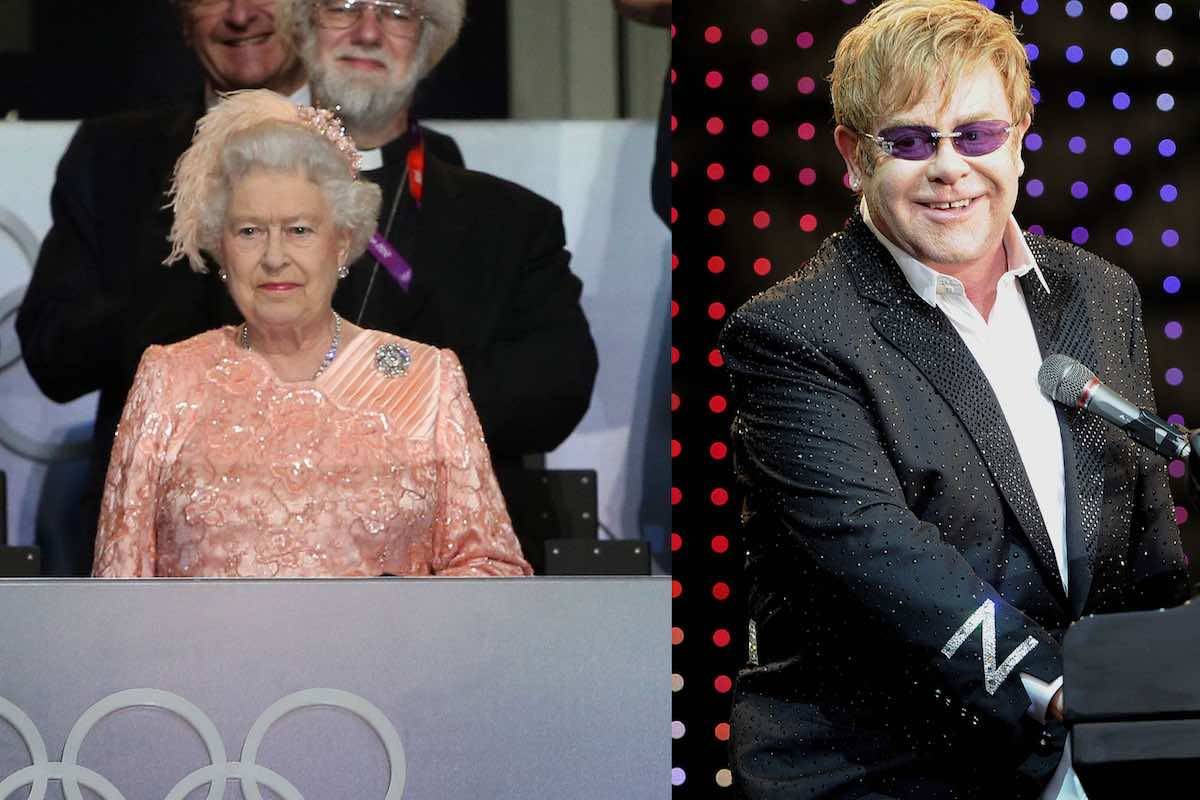 Elton John Regina Elisabetta
