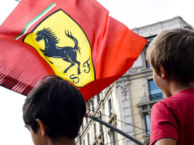 BANDIERA FERRARI