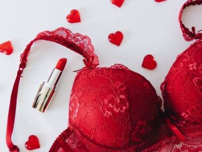 reggiseno rosso