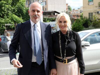 Vittorio Garrone e Antonella Clerici