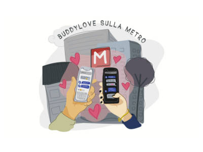 Buddylove sulla metro