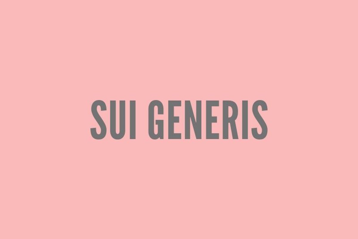 Sui Generis