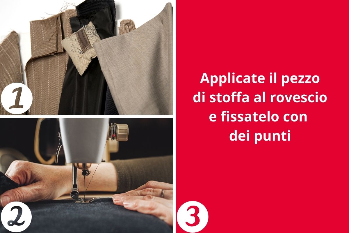 Come rammendare uno strappo