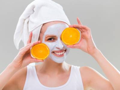 maschera all'arancia