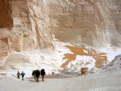 Neve nel deserto del Sinai: una meraviglia per gli occhi e… per l’anima!