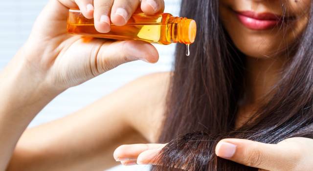 Come usare Olio di argan sui capelli