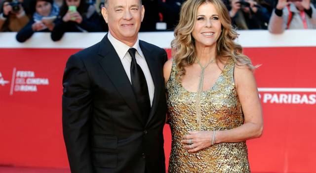 La moglie di Tom Hanks come la Jolie:&#8221;Ho fatto la doppia mastectomia perchè ho il cancro&#8221;