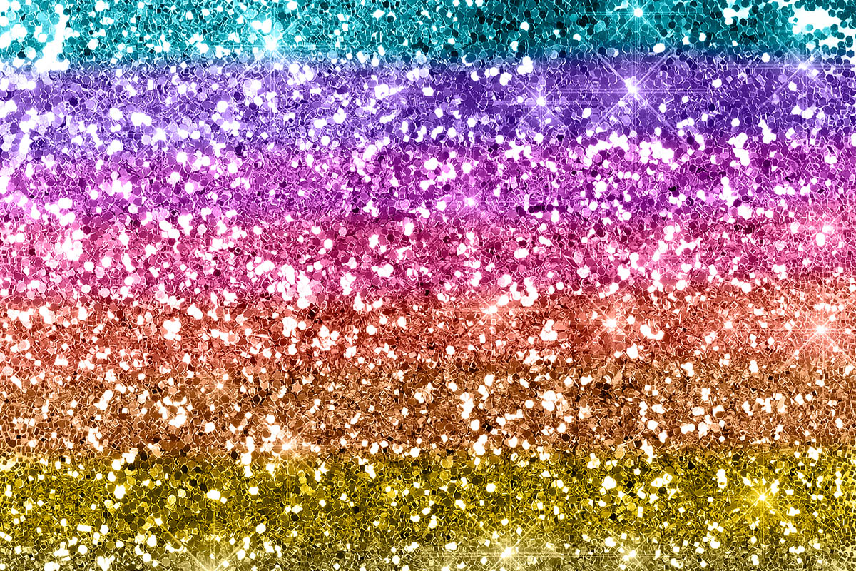 glitter colorati