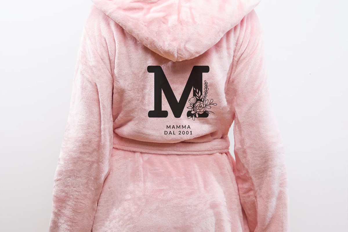 Accappatoio personalizzato