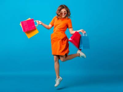 Abito arancione fluo