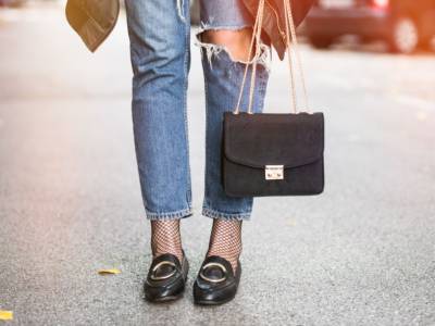 Jeans e mocassini classici