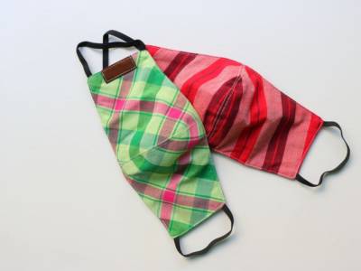 Mascherine di stoffa colorate