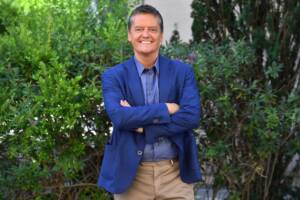Alessandro Baracchini durante il photocall di Uno Mattina Estate negli studi di Saxa Rubra