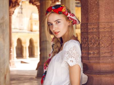 Foulard da intrecciare ai capelli