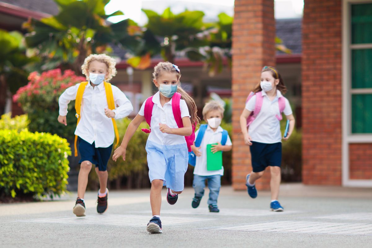 Bambini a scuola