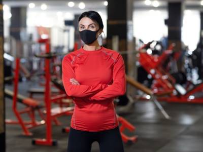 Palestra mascherina donna