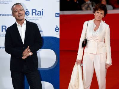 Pierluigi Diaco e Corinne Clery