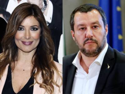 Selvaggia Lucarelli e Matteo Salvini