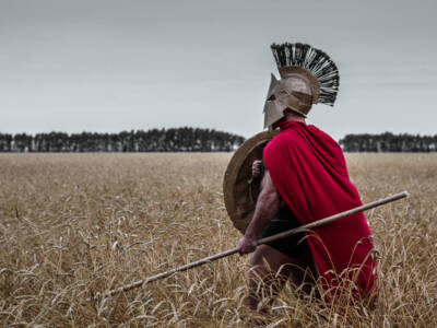 300, Leonida, guerriero spartano