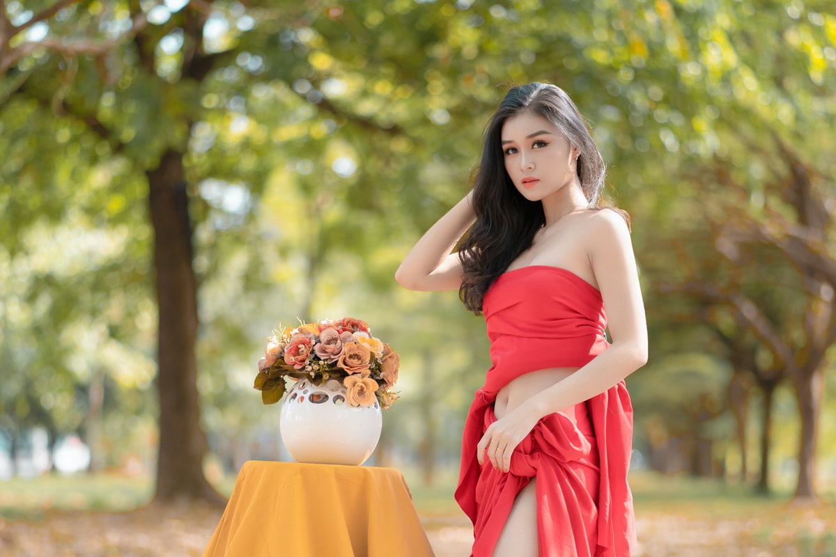 Abito da cerimonia rosso