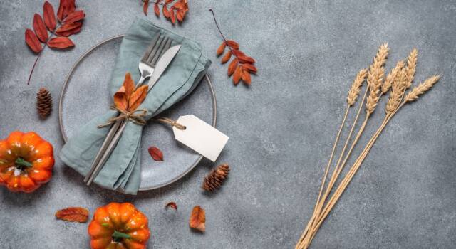 Vuoi portare in tavola i colori dell’autunno? Scopri le idee per allestirla